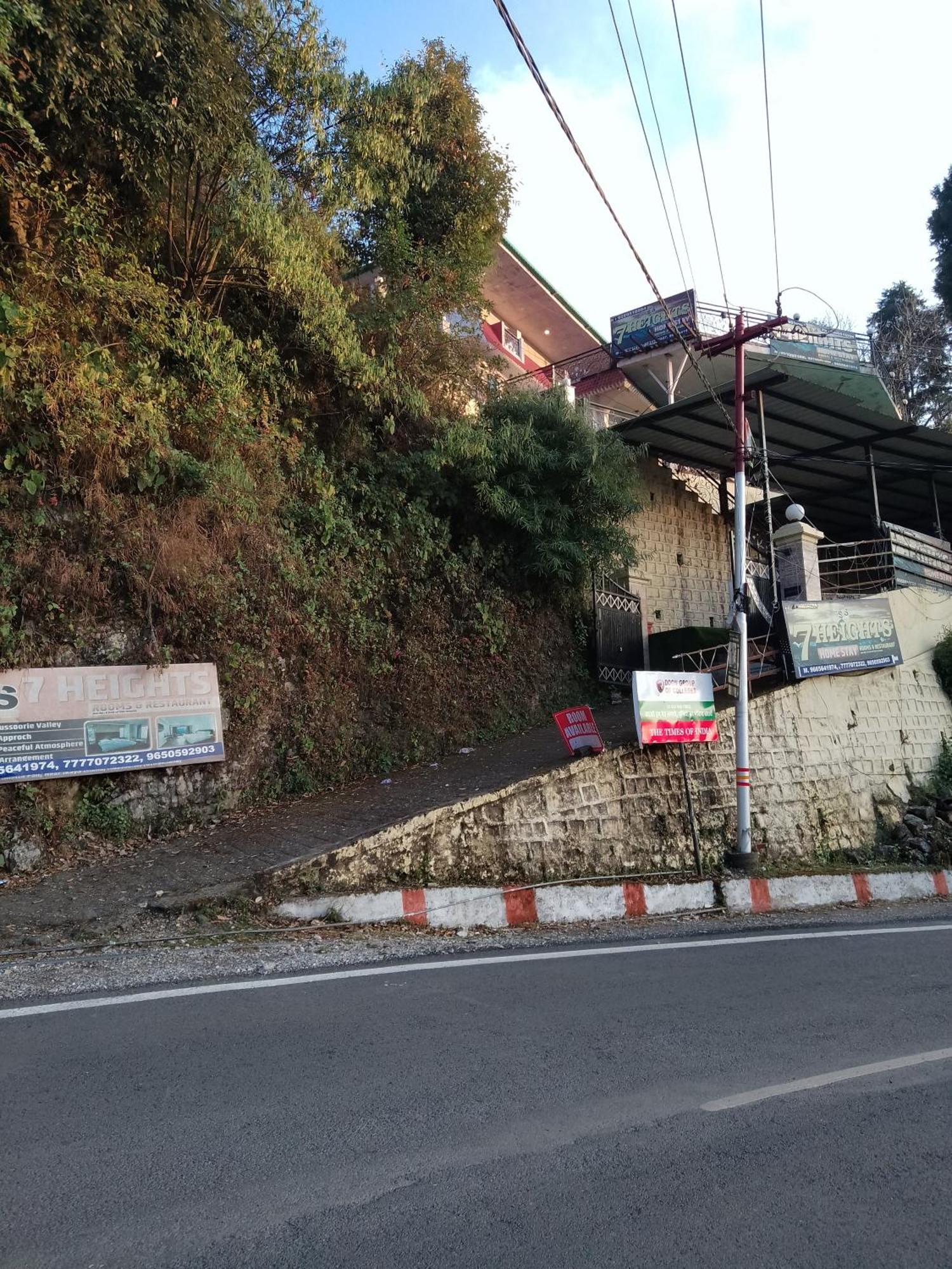 Hotel 7 Heights Mussoorie Eksteriør bilde